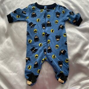 Batman Baby Onesie Footie